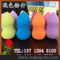 乳胶葫芦圆柱立体粉扑 混色美容工具的时尚实用之选